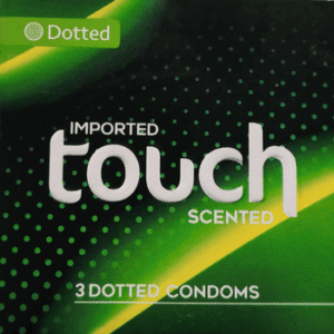 Touch Dotted Condoms Pack of 3 piece