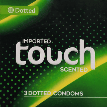 Touch Dotted Condoms Pack of 3 piece