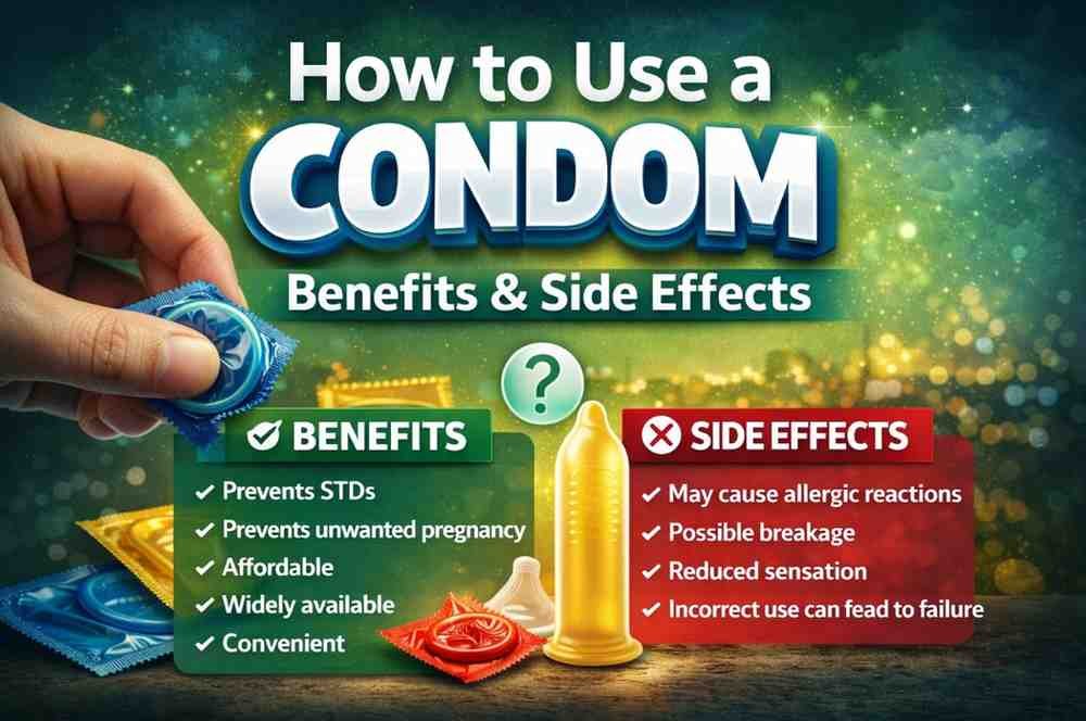How to Use a Condom Benefits & Side Effects Explained