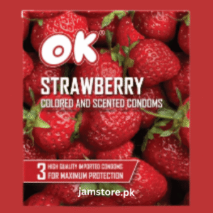 Ok Strawberry Condom